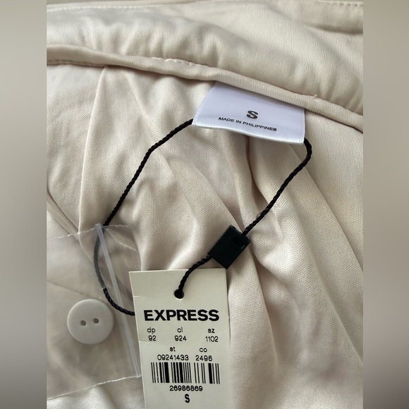 Express Sequin Cropped High Rise Pants - Picture 3 of 7